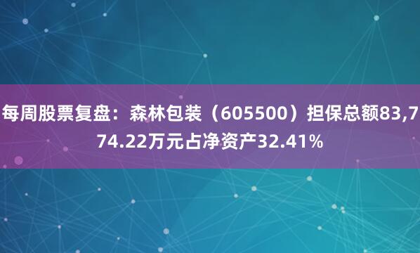 每周股票复盘：森林包装（605500）担保总额83,774.22万元占净资产32.41%